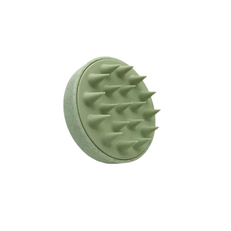 Blink Eco Friendly Wheat Straw Hair Scalp Massager Shampoo Brush - Light Green