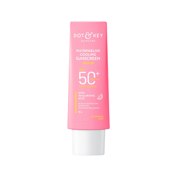 Dot & Key Watermelon Cooling Sunscreen SPF 50+ PA++++ with Hyaluronic Acid (80gm)