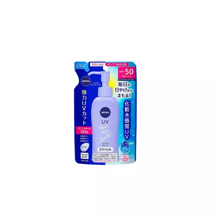 Nivea UV Water Gel SPF50 PA+++ Pump Refill Sunscreen (125gm)