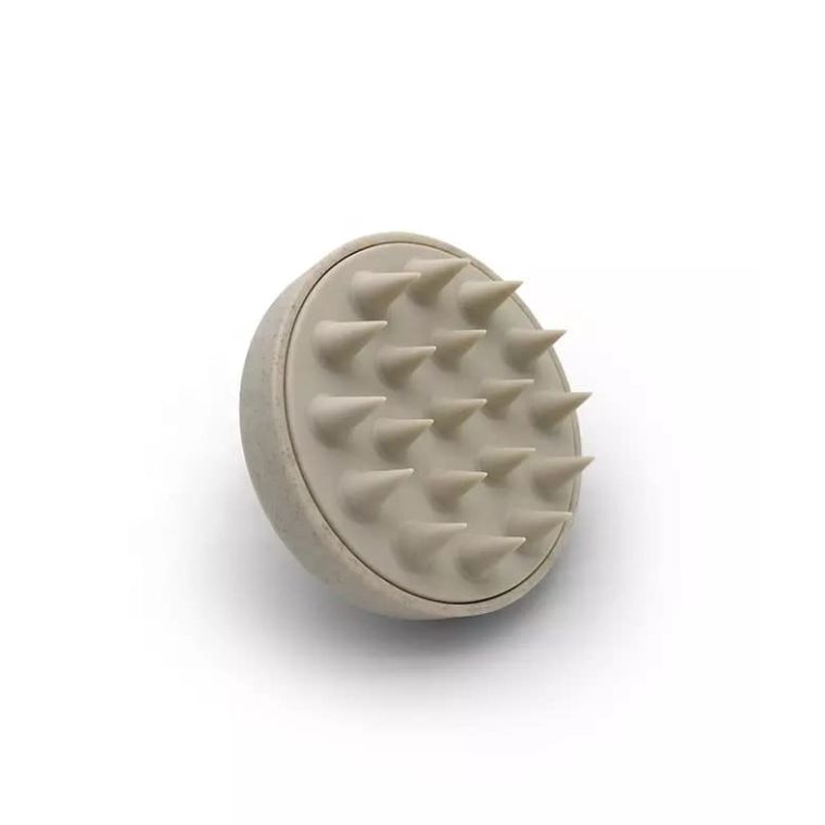 Blink Eco Friendly Wheat Straw Hair Scalp Massager Shampoo Brush - Cream