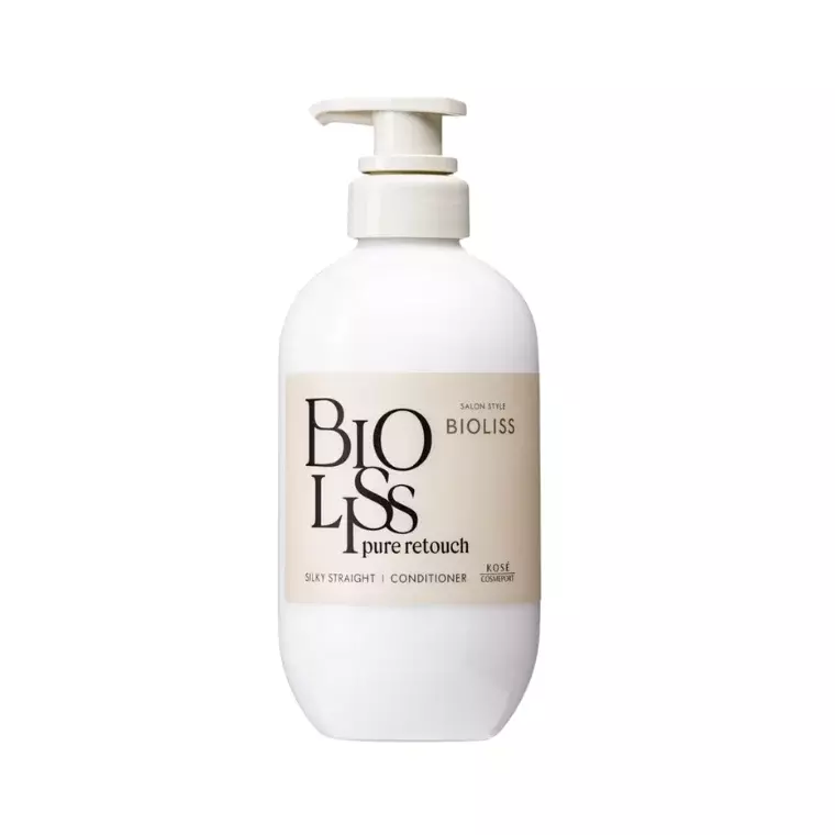 KOSE Salon Style Bioliss Pure Retouch Silky Straight Hair Conditioner (480ml)