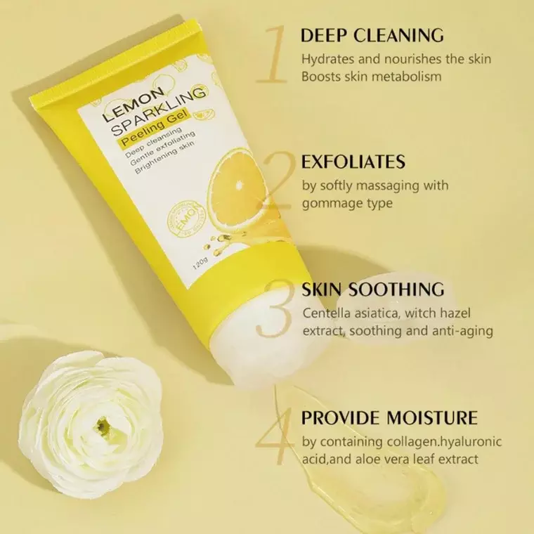 Secret Key Lemon Sparkling Peeling Gel (120ml)