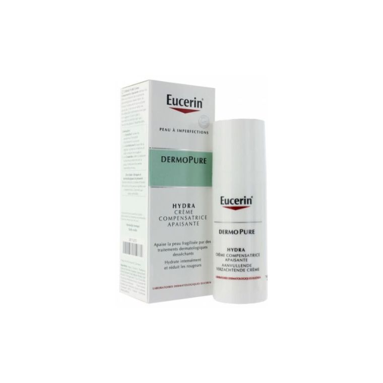 Eucerin Dermopure Hydra Soothing Compensating Cream (50ml) exp:2025-07