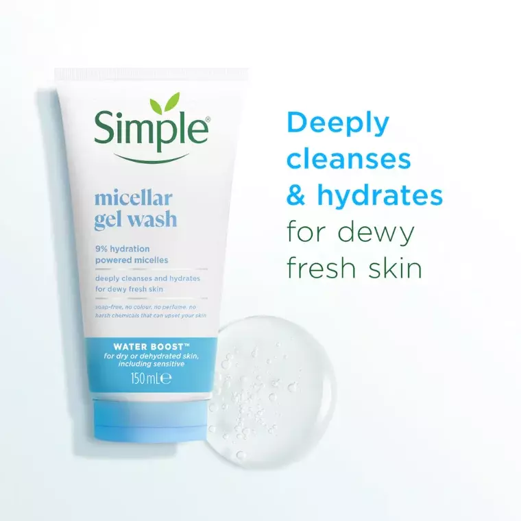 Simple Micellar Gel Wash (150ml)