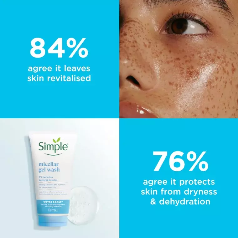Simple Micellar Gel Wash (150ml)