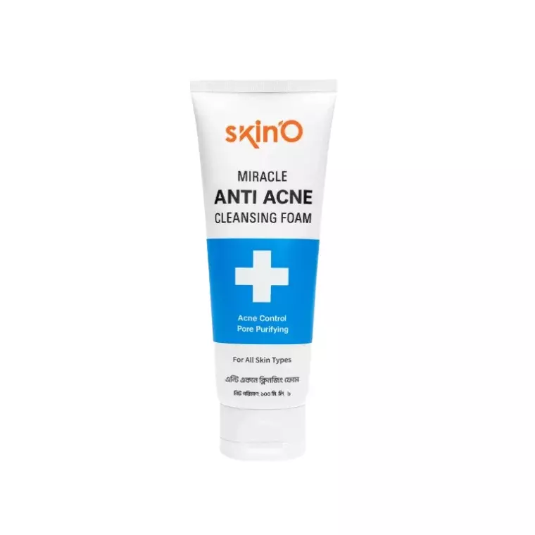 Skin'O  Miracle Anti Acne Cleansing Foam (100ml)