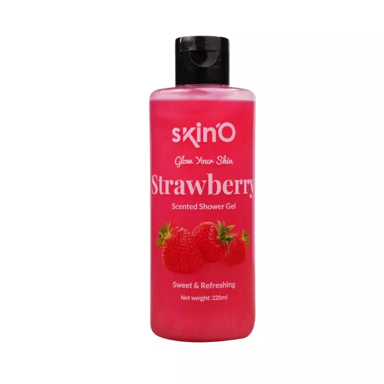 Skin'O Strawberry Scented Shower Gel (220ml)