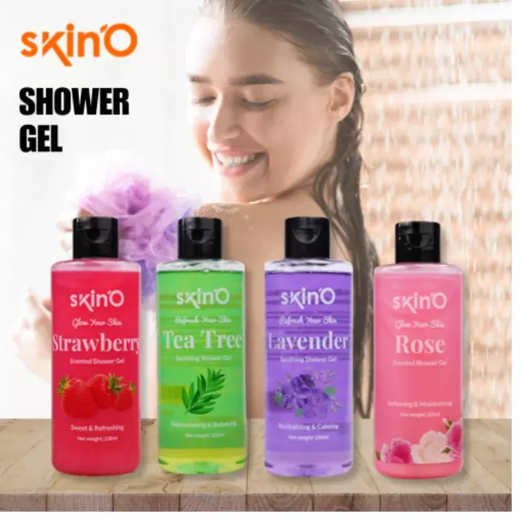 SkinO Tea Tree Soothing Shower Gel (220ml)