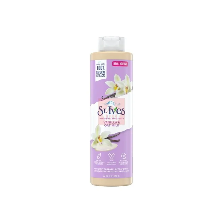 St. Ives Vanilla & Oat Milk Pampering Body Wash (650ml)