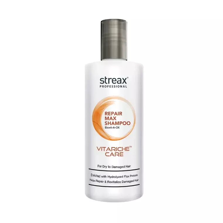 Streax Professional Vitariche Care Repair Max Shampoo (300ml)