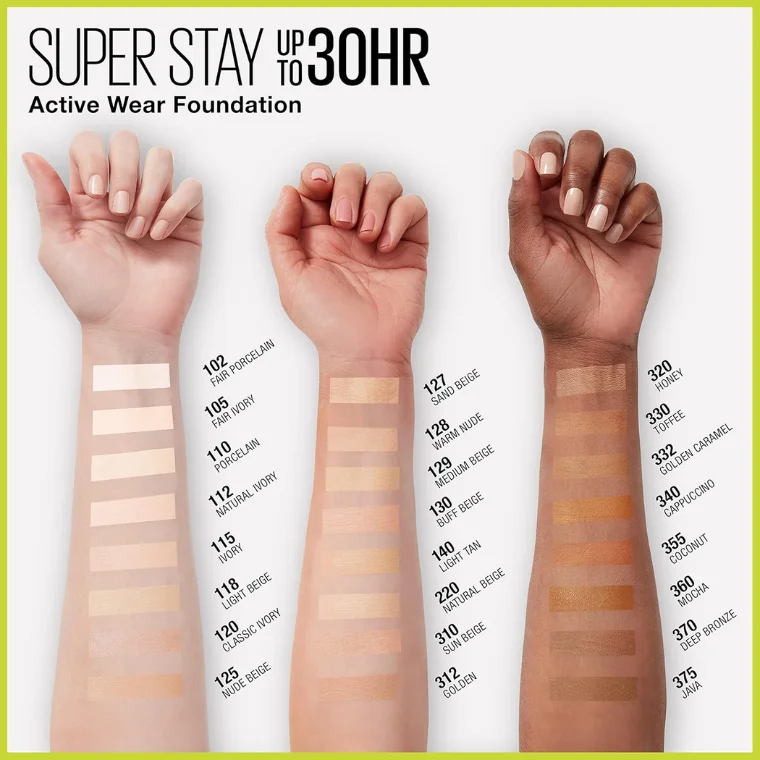 Maybelline Super Stay Foundation review Warm Nude  (30ml)