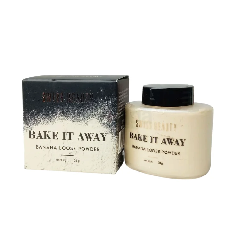 Swiss Beauty Bake It Away Translucent Loose Powder - 28g (Yellow)