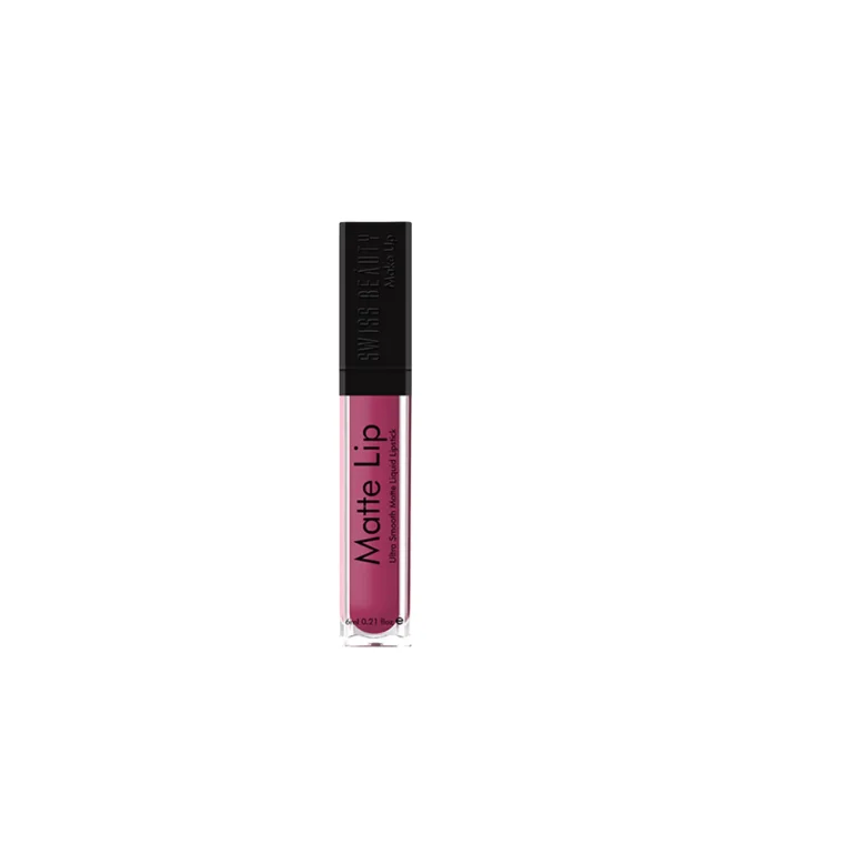 Swiss Beauty Matte Lip Ultra Smooth Liquid Lipstick- Mauve Pink 12