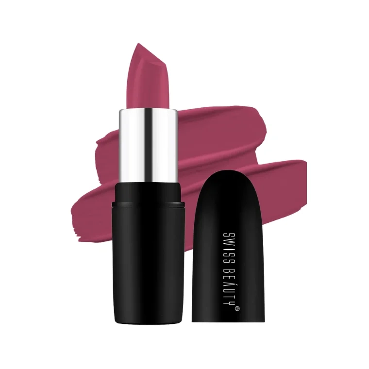 Swiss Beauty Pure Matte Lipstick #216 Lust On (3.8gm)