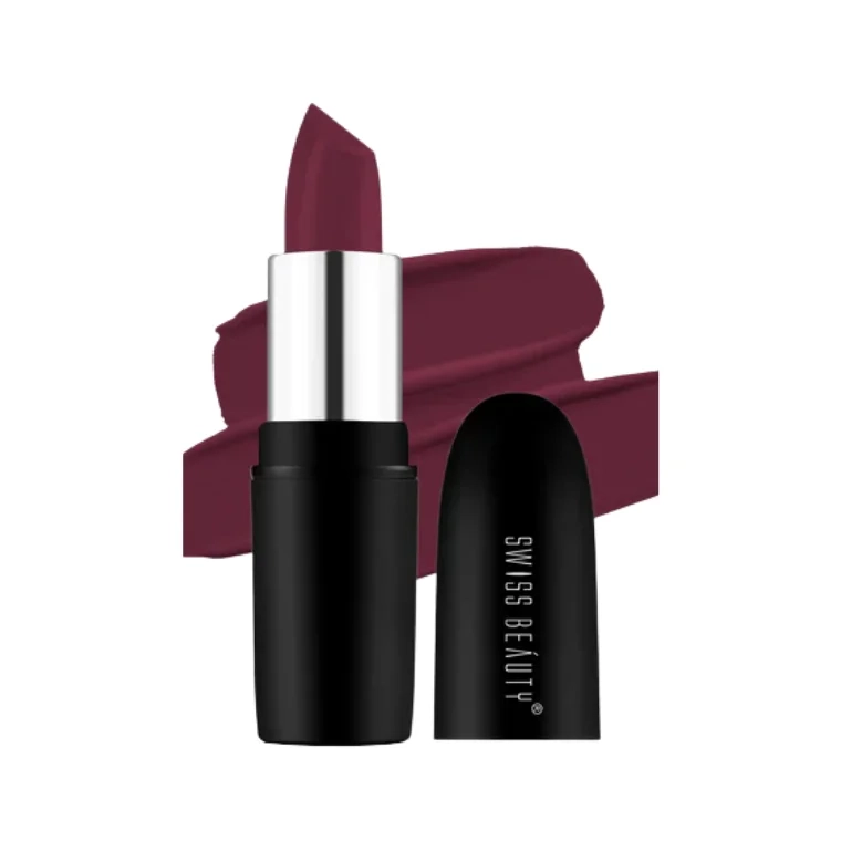 Swiss Beauty Pure Matte Lipstick #230 Brandy-Harrington (3.8gm)