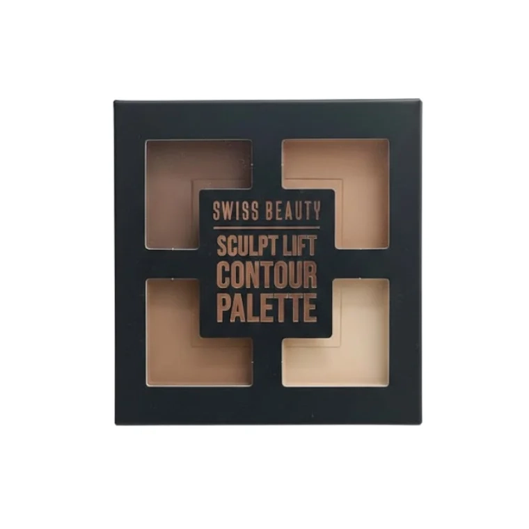 Swiss Beauty Sculpt Lift Contour Palette #01 (14gm)