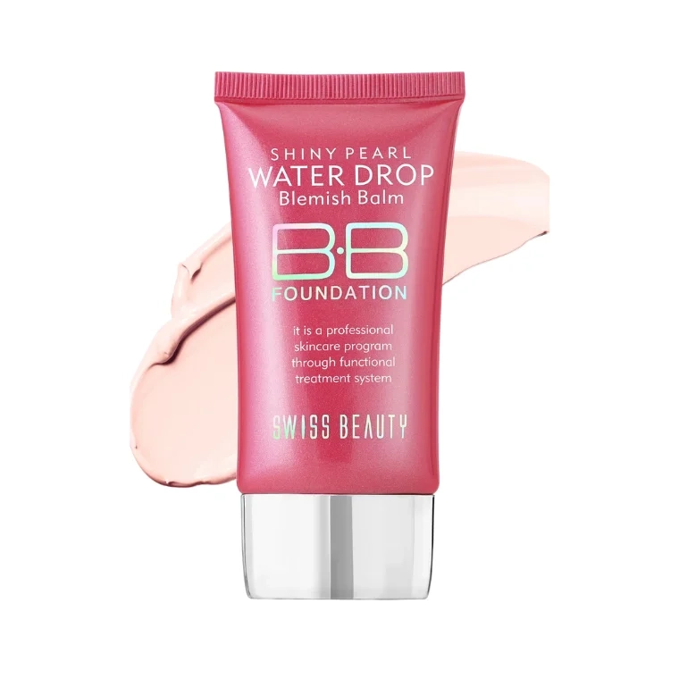 Swiss Beauty Shiny Pearl Water Drop Blemish Balm BB Foundation #02 (40ml)