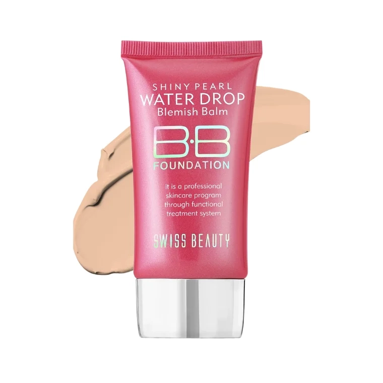 Swiss Beauty Shiny Pearl Water Drop Blemish Balm BB Foundation #03 (40ml)