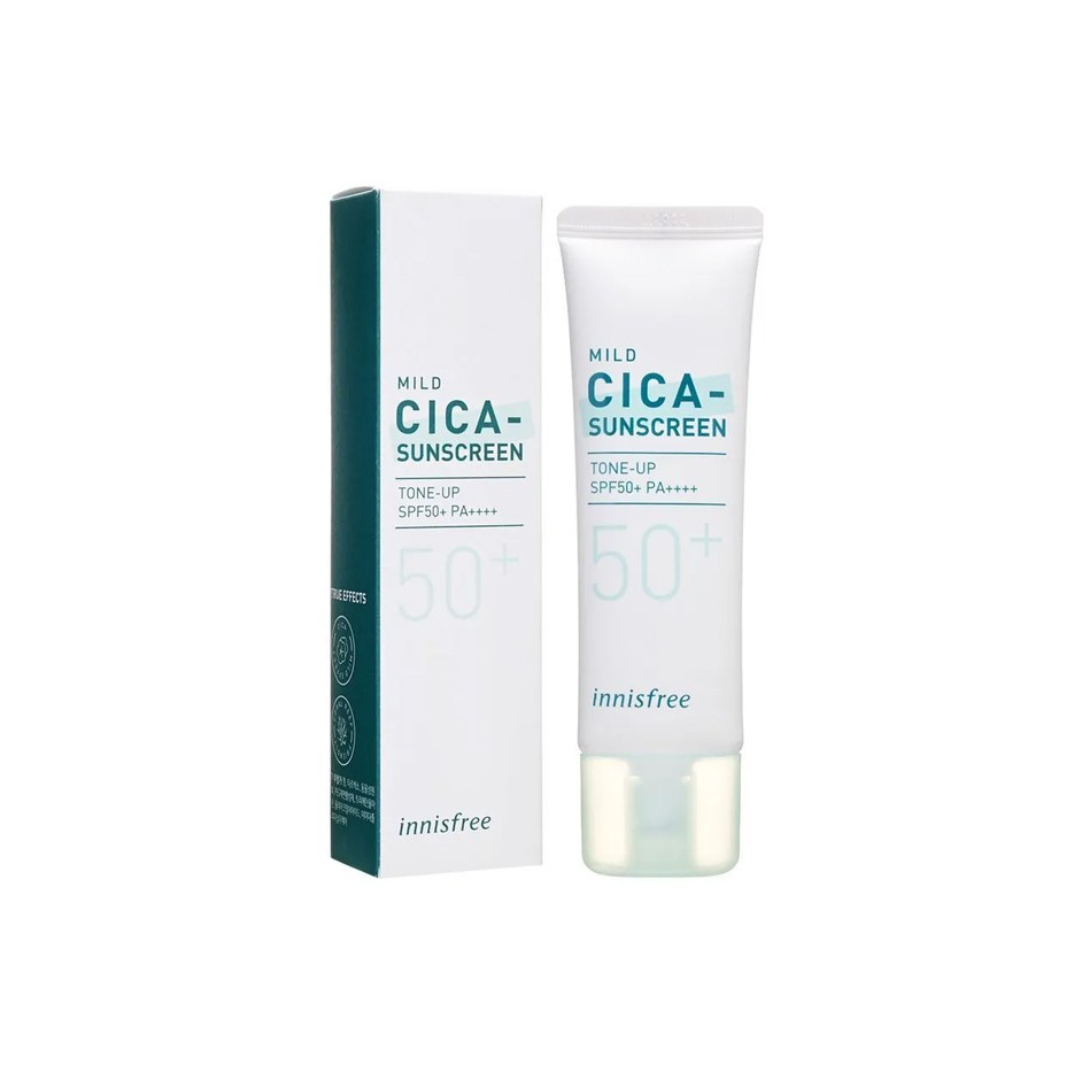 Innisfree Mild Cica-Sunscreen Tone-Up SPF50+ PA++++ (50ml)