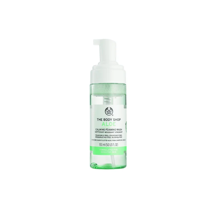 The Body Shop Aloe Vera Calming Foaming Wash (150ml)