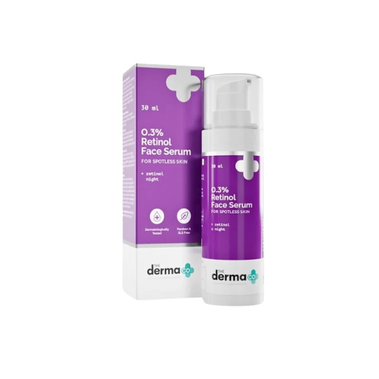 The Derma Co 0.3% Retinol Face Serum For Spotless Skin (30ml)