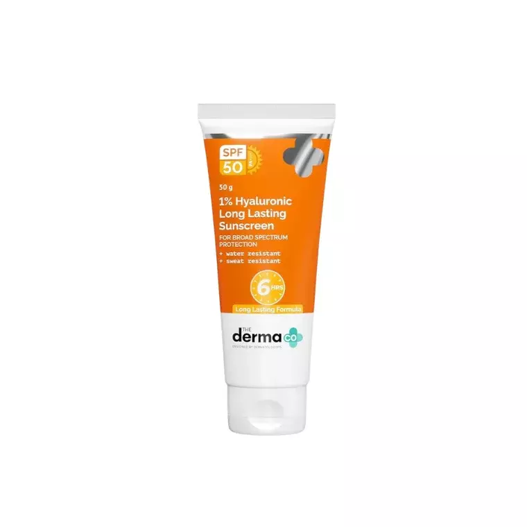 The Derma Co 1% Hyaluronic Long Lasting Sunscreen  (50gm)