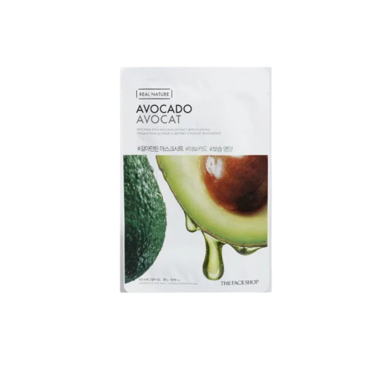 The Face Shop Real Nature Avocado Face Mask (20gm)