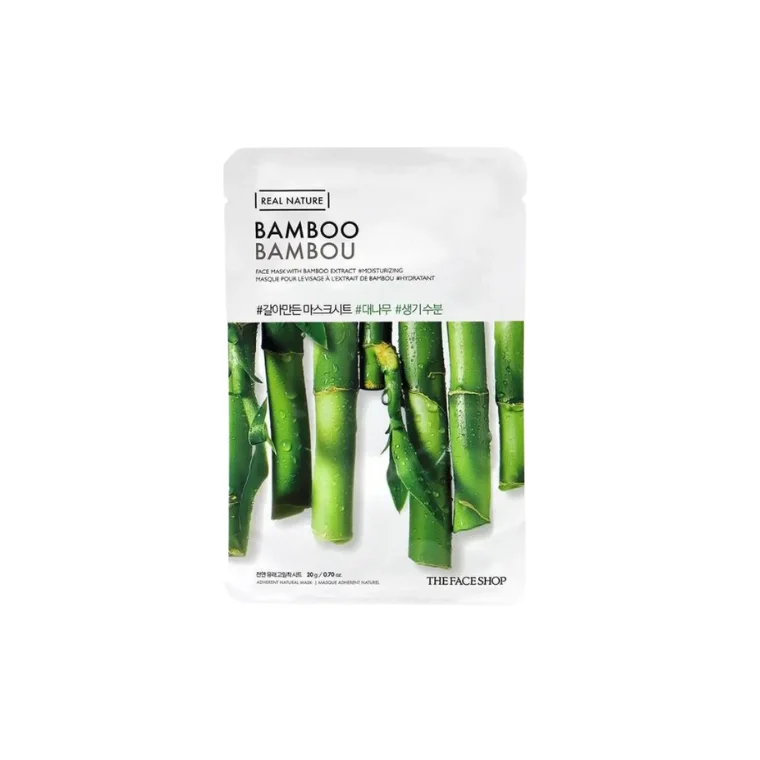 The Face Shop Real Nature Bamboo Face Mask (20gm)