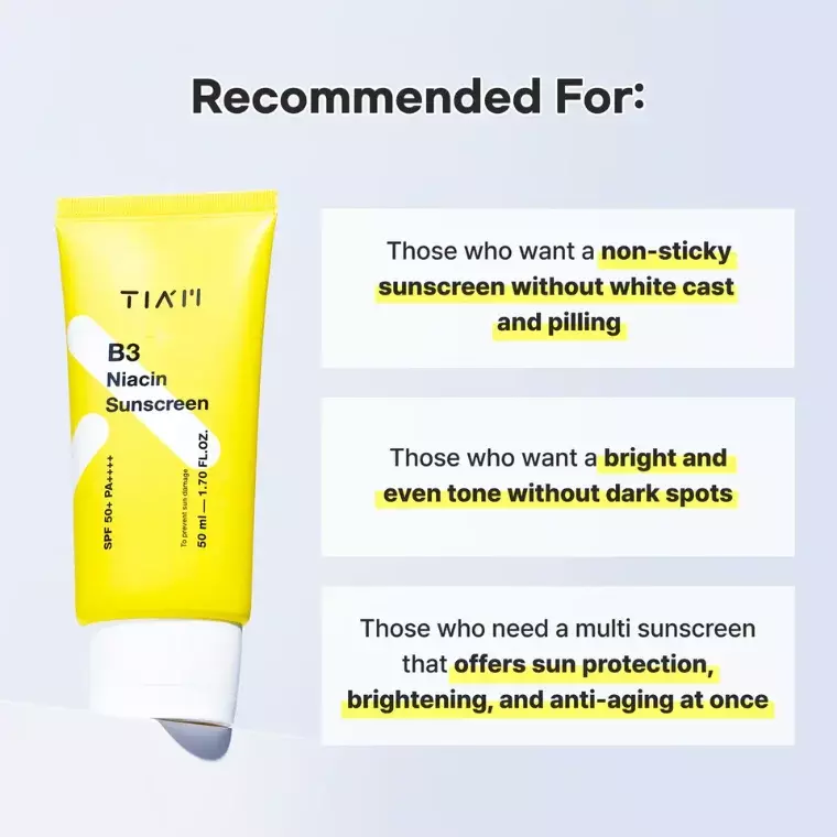 Tiam B3 Niacin Sunscreen (50ml)