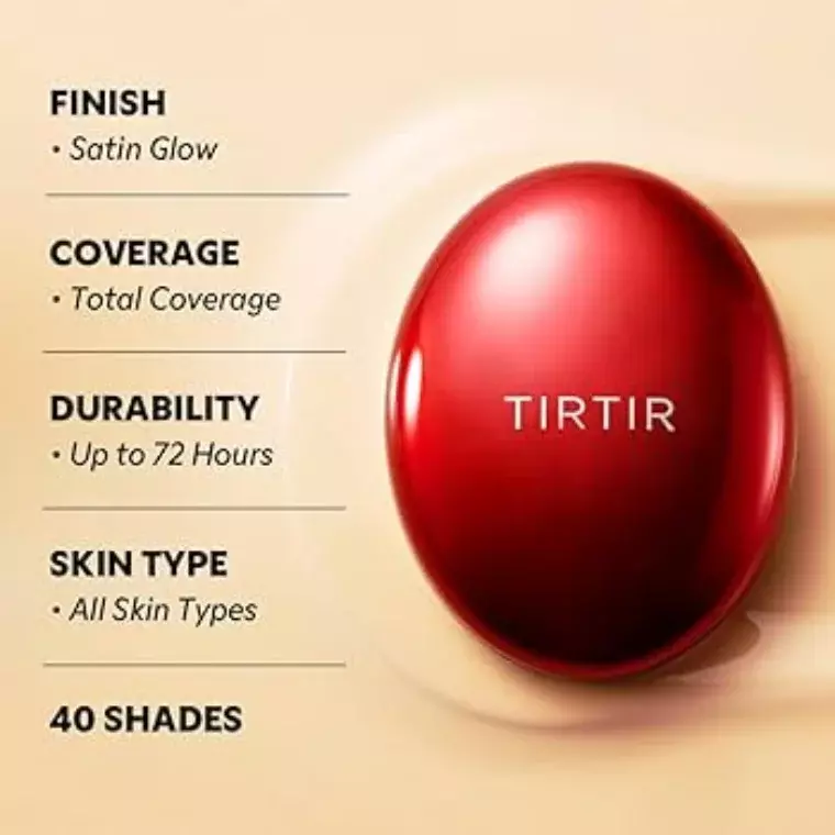 Tirtir Mask Fit Red Cushion 22C Peach-Beige (18gm)