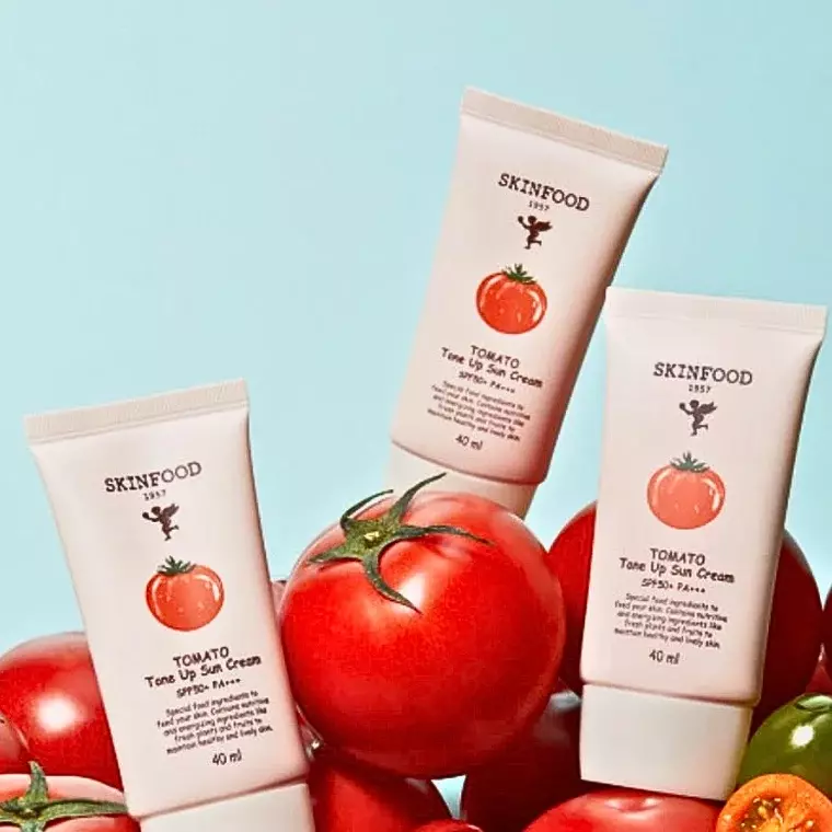 SKINFOOD TOMATO TONE UP SUN CREAM SPF50+ PA+++ (50ML)