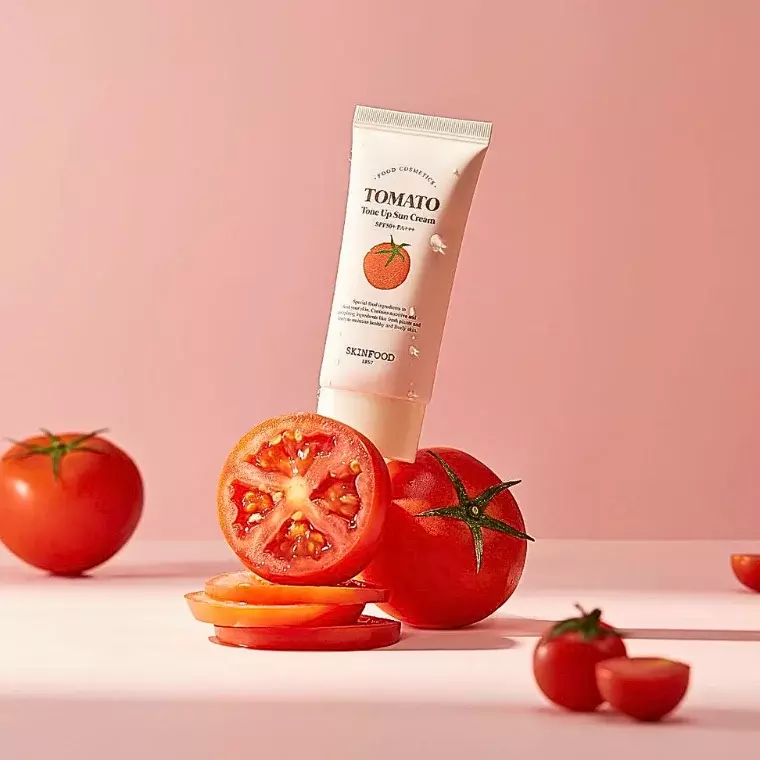 SKINFOOD TOMATO TONE UP SUN CREAM SPF50+ PA+++ (50ML)