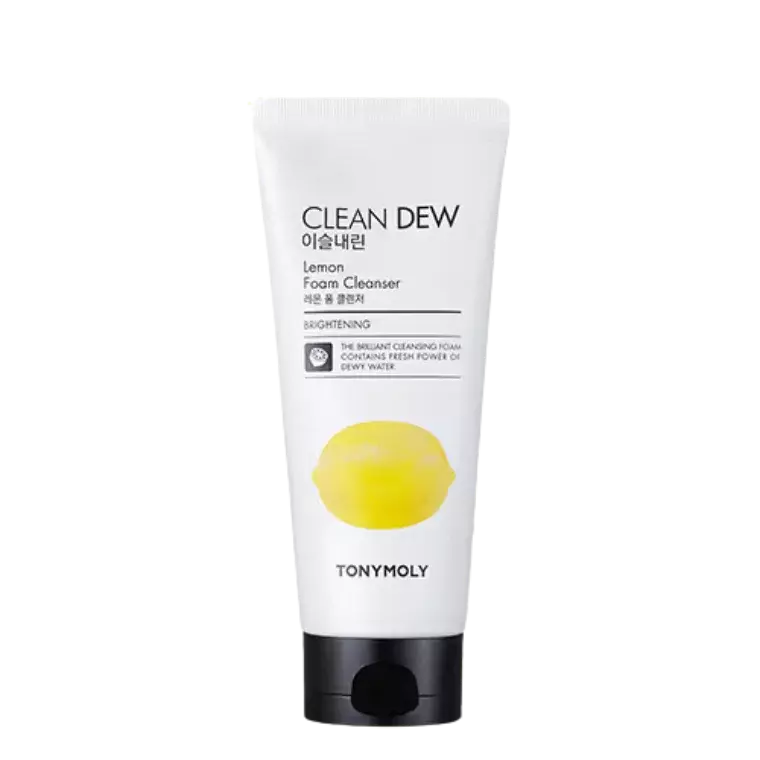 Tonymoly Clean Dew Lemon Foam Cleanser (180gm)