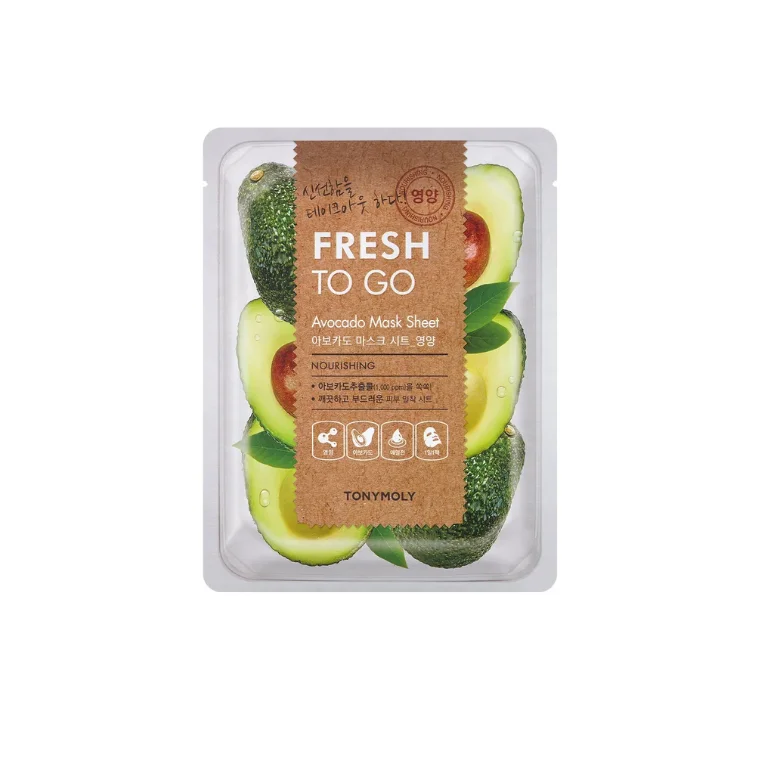 Tonymoly Fresh To Go Avocado Mask Sheet Nourishing (22gm)