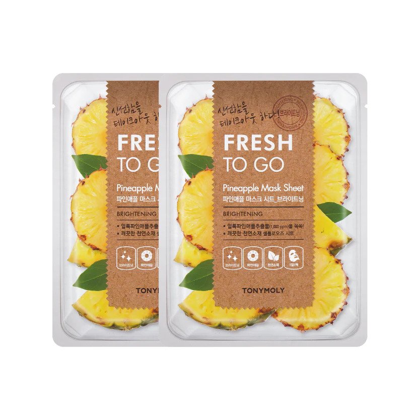 Tonymoly Fresh To Go Pineapple Mask Sheet Brightening (22gm)