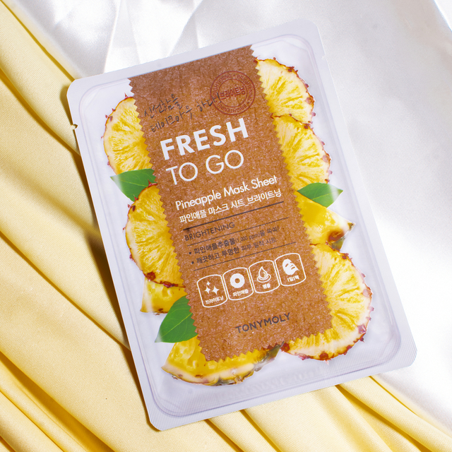 Tonymoly Fresh To Go Pineapple Mask Sheet Brightening (22gm)