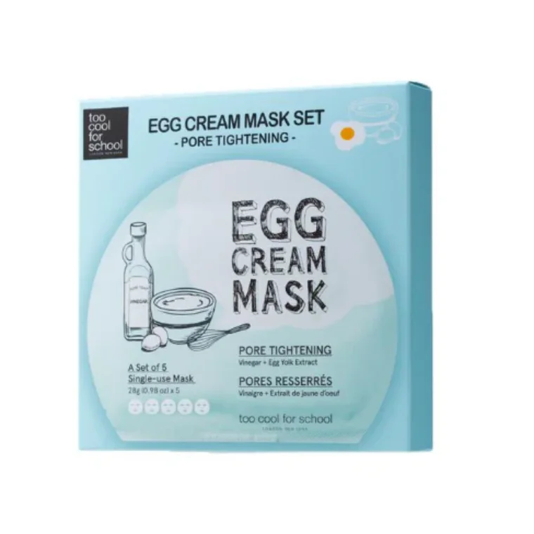 Too Cool For School Egg Cream Pore Tightening Mask (28gm)