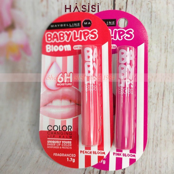 Maybelline Baby Lips Color Lip Balm #Peach Bloom (1.7gm)