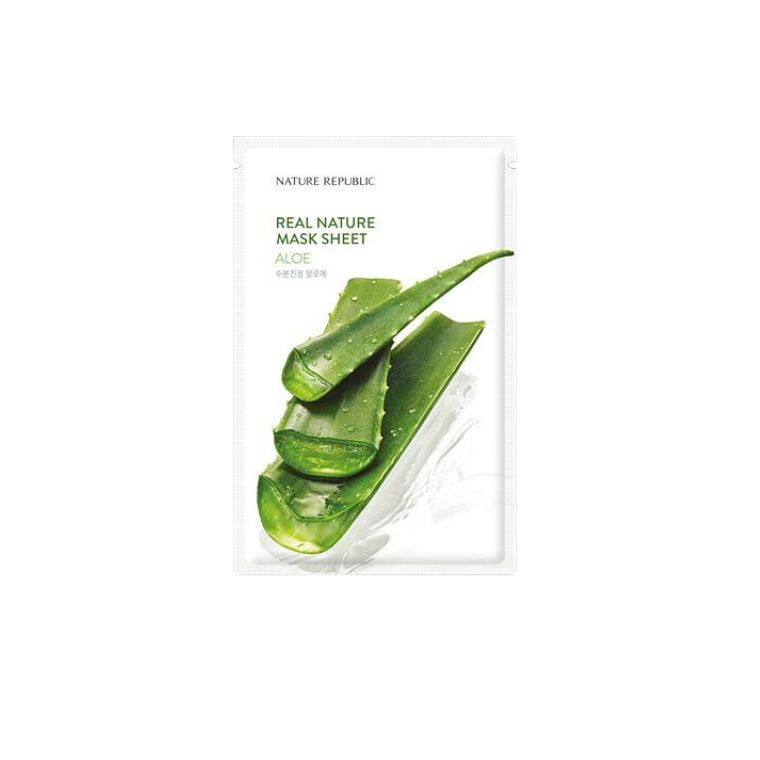 NATURE REPUBLIC Real Nature Aloe Mask Sheet (23ml)