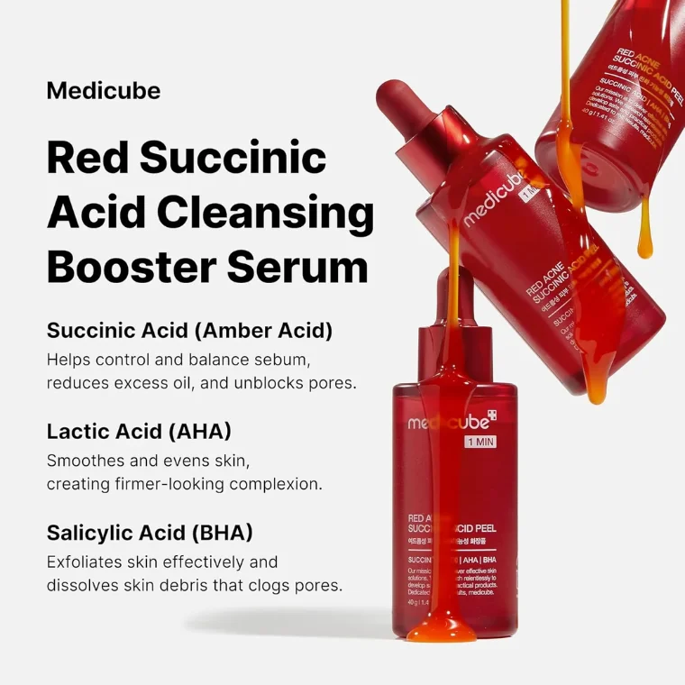 Medicube Timedeal Red Acne Succinic Acid Peel (40gm)
