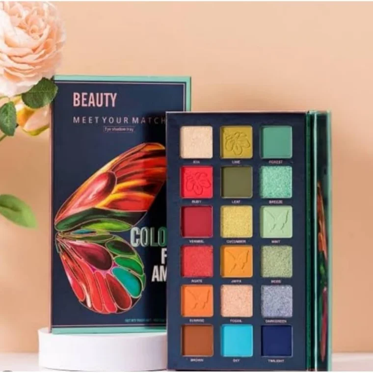 Beauty Glazed 18 Color Flame Eyeshadow Palette #B111
