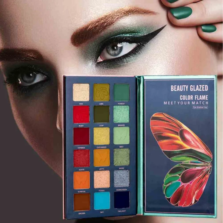 Beauty Glazed 18 Color Flame Eyeshadow Palette #B111
