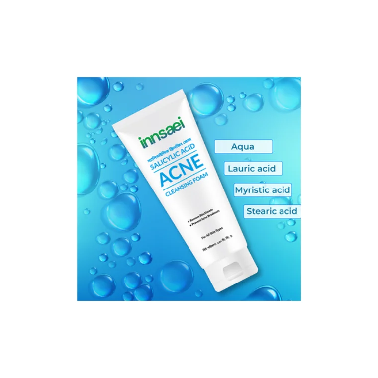 Innsaei Salicylic Acid Acne Cleansing Foam (150ml)
