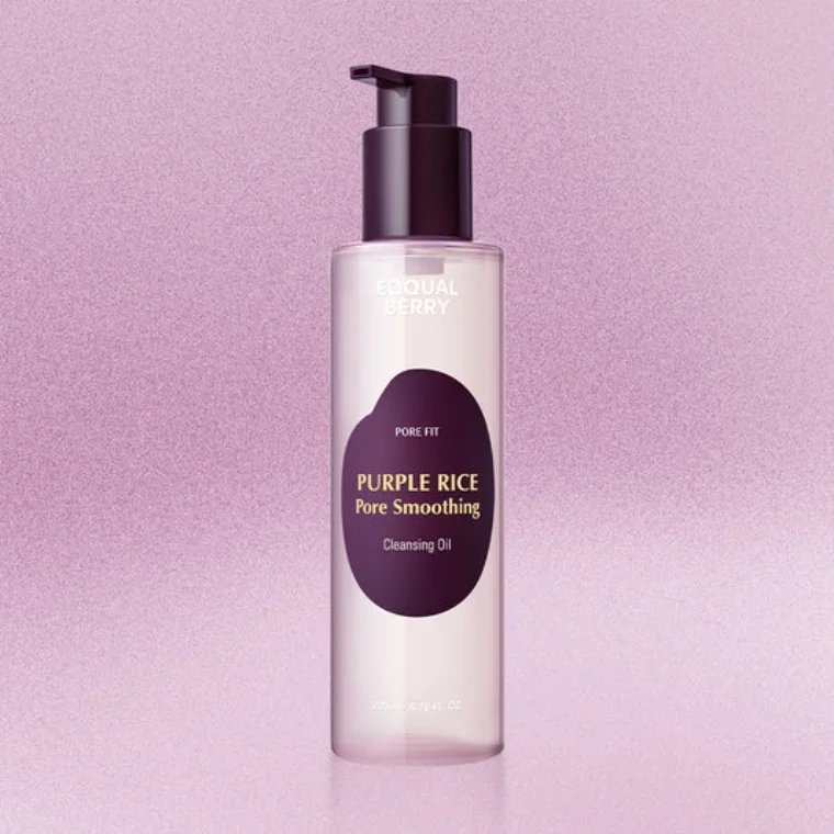 Eqqualberry Purple Rice Pore Smoothing Cleansing Oil (200ml)