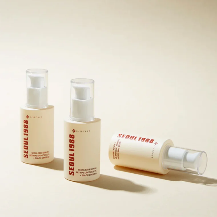 K-Secret Seoul 1988 Serum: Retinal Liposome 2% + Black Ginseng 30ml