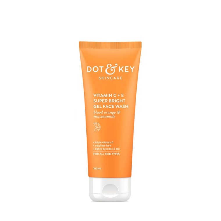 Dot & Key Vitamin C + E Super Bright Gel Face Wash (100ml)