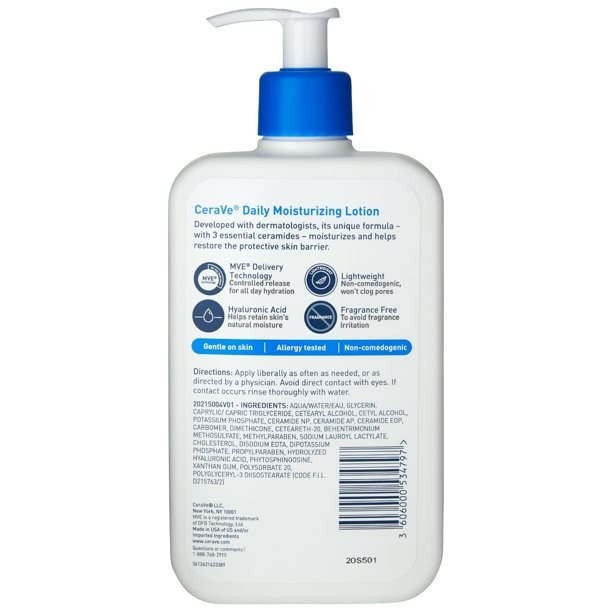 Cerave Daily Moisturizing Lotion UK(473ml)