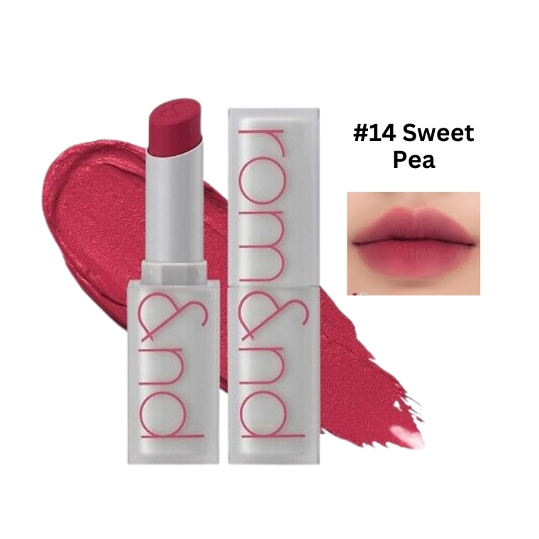 Rom&Nd Zero Matte Lipstick #14 Sweet Pea (3.0gm)