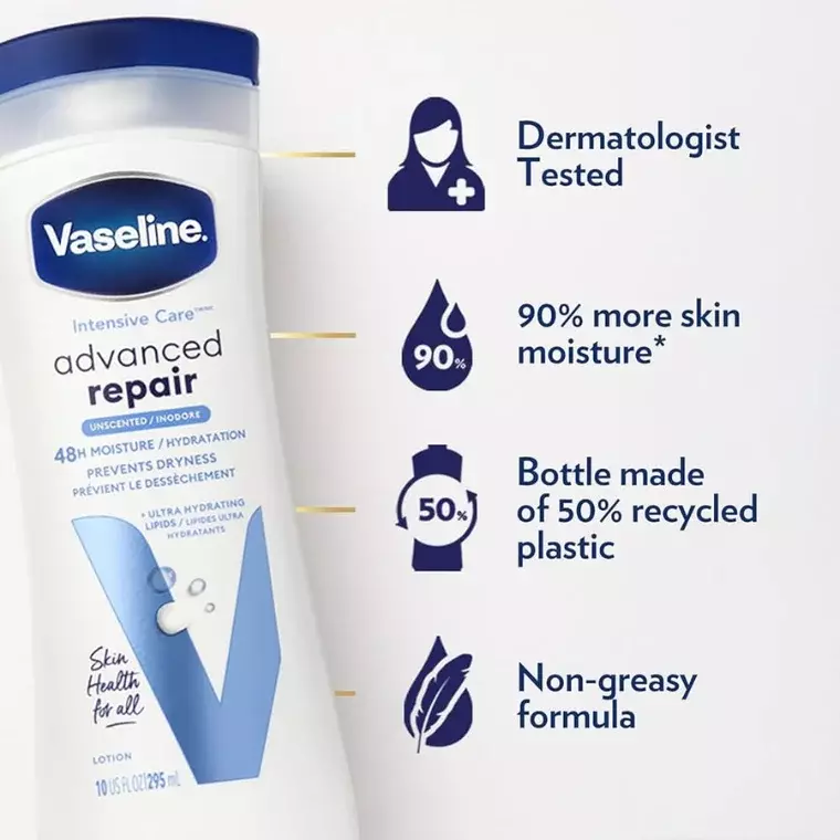 Vaseline Intensive Care Advanced Repair Body Lotion (400ml)