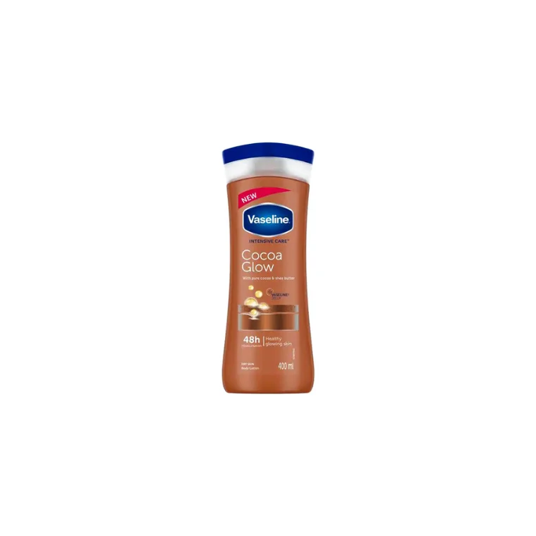 Vaseline Intensive Care Cocoa Glow Moisturising Body Lotion (400ml)